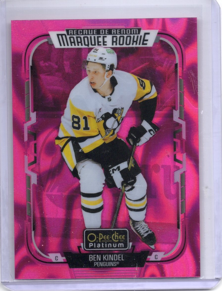 2025-26 O-Pee-Chee Platinum Ben Kindel Pink Magma