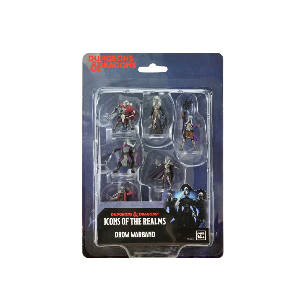 WizKids Dungeons & Dragons: Icons of the Realms: Drow Warband