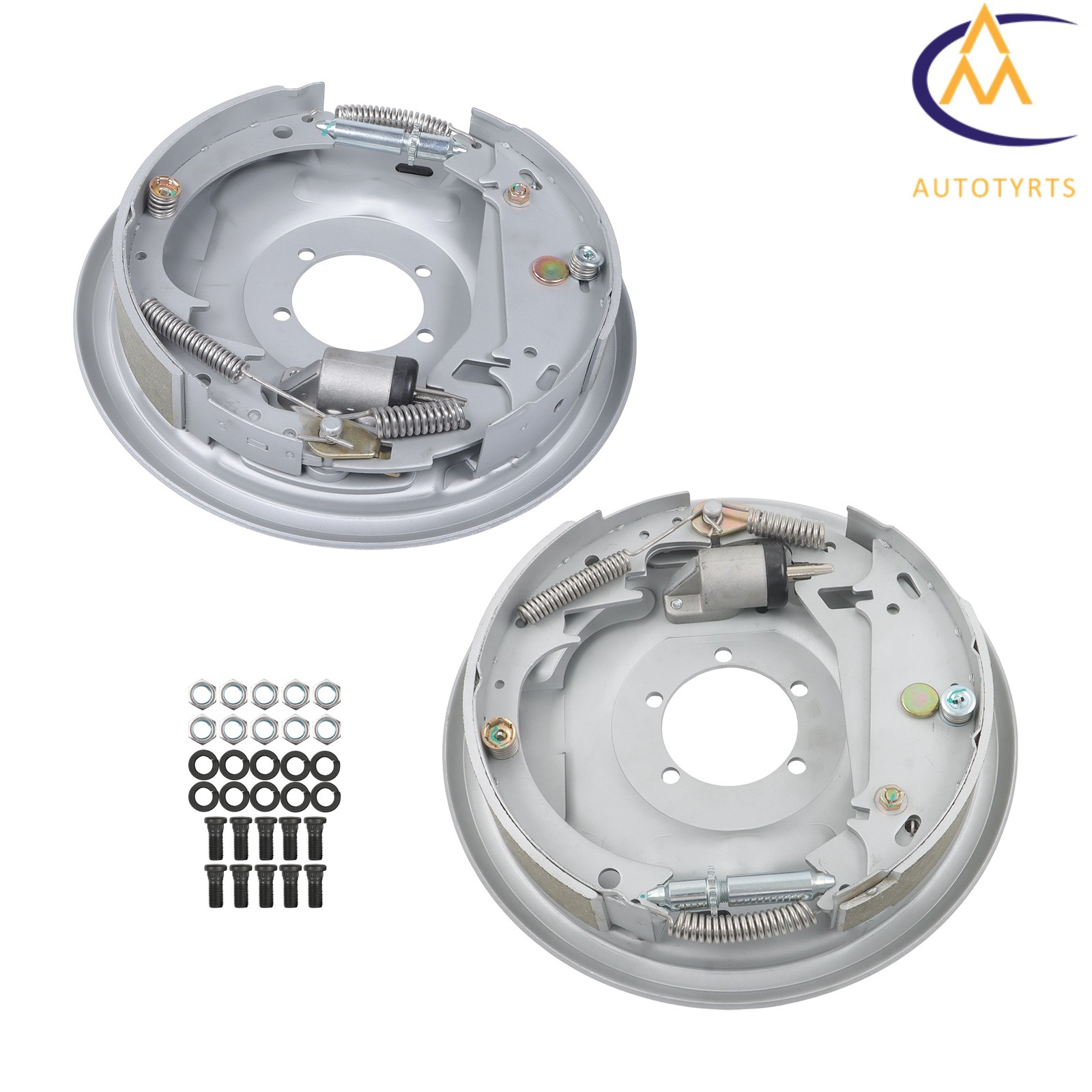 LH+RH Hydraulic Trailer Brakes 2/4 Pcs 12\