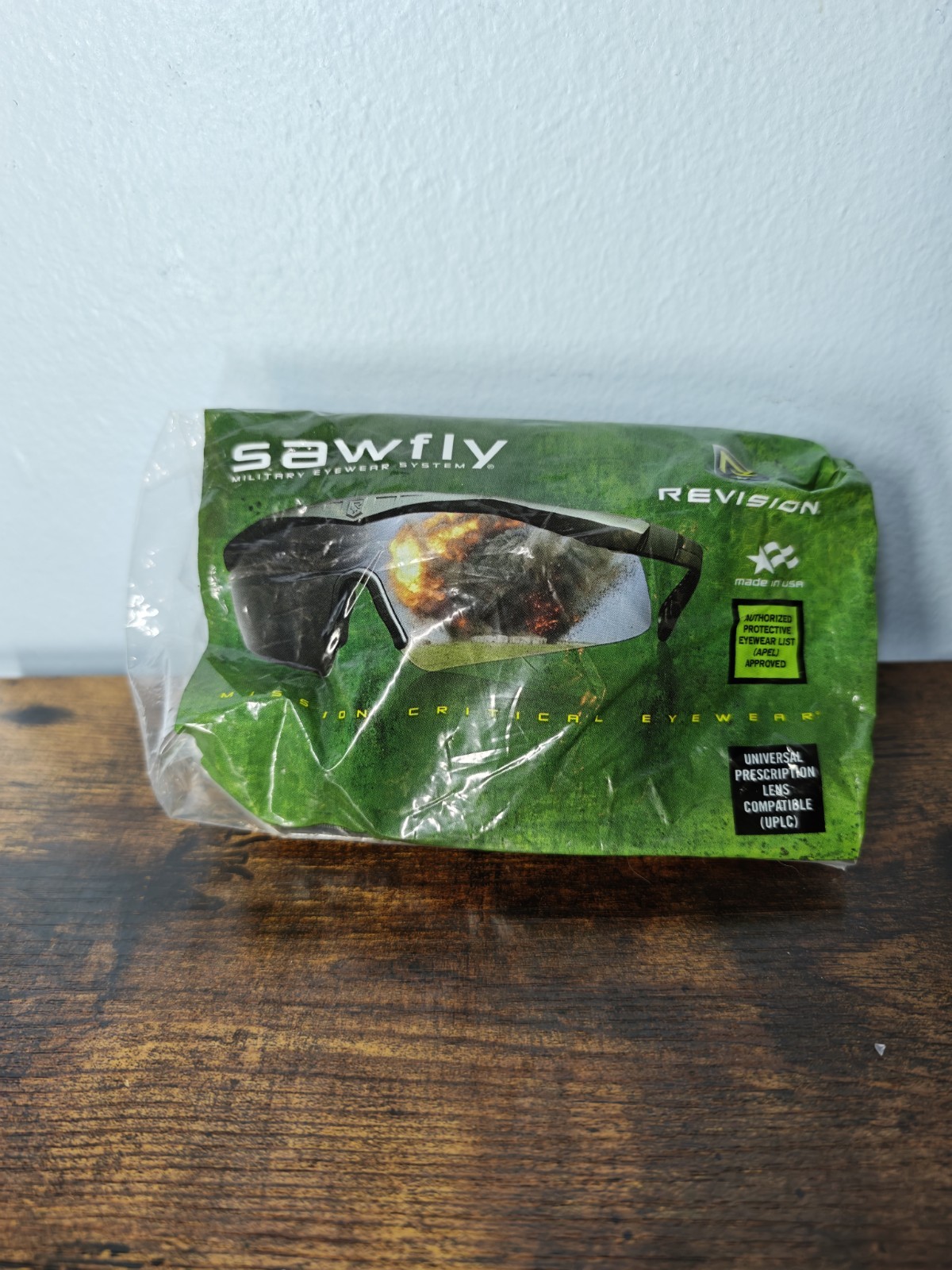 USGI Army Revision Sawfly APEL Eyewear Kit Regular NSN 4240-01-527-4051 USGI Army Revision Sawfly APEL Eyewear Kit Regular NSN 4240-01-527-4051