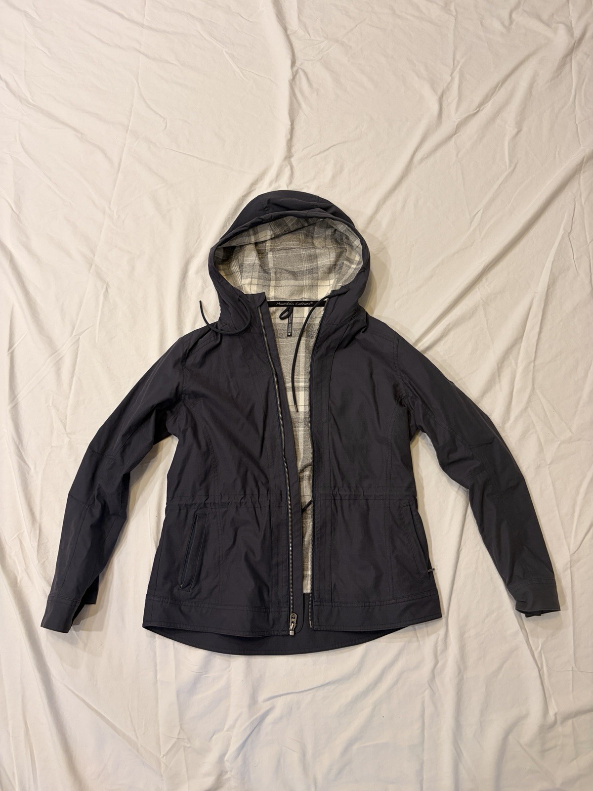 Kuhl Stryka Full Zip Hooded Jacket Women\'s Medium Gray