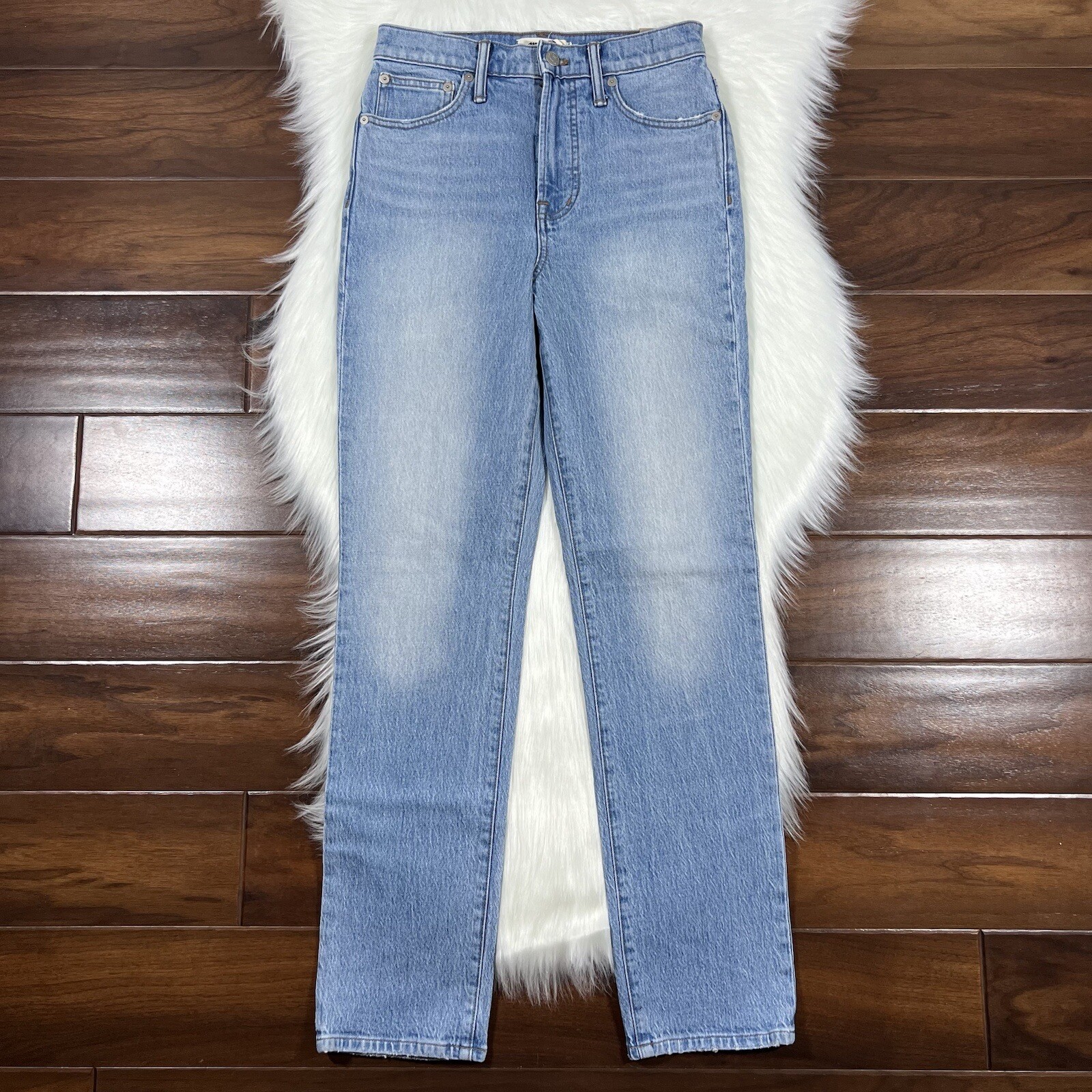 Madewell Women\'s Size 26 Colebrooke Wash The Perfect Vintage Denim Jeans MA887