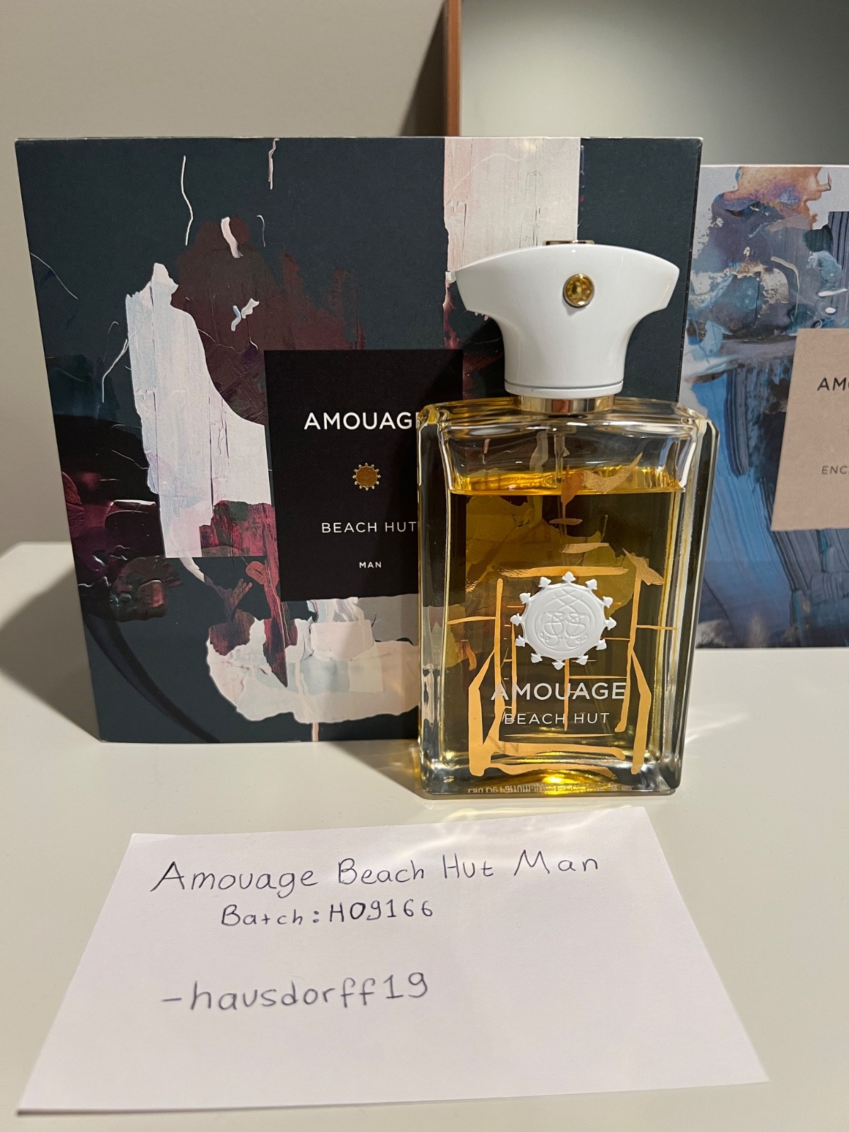 Amouage Beach Hut Man 3.4oz (Discontinued, Batch H09166) Amouage Beach Hut Man 3.4oz (Discontinued, Batch H09166)