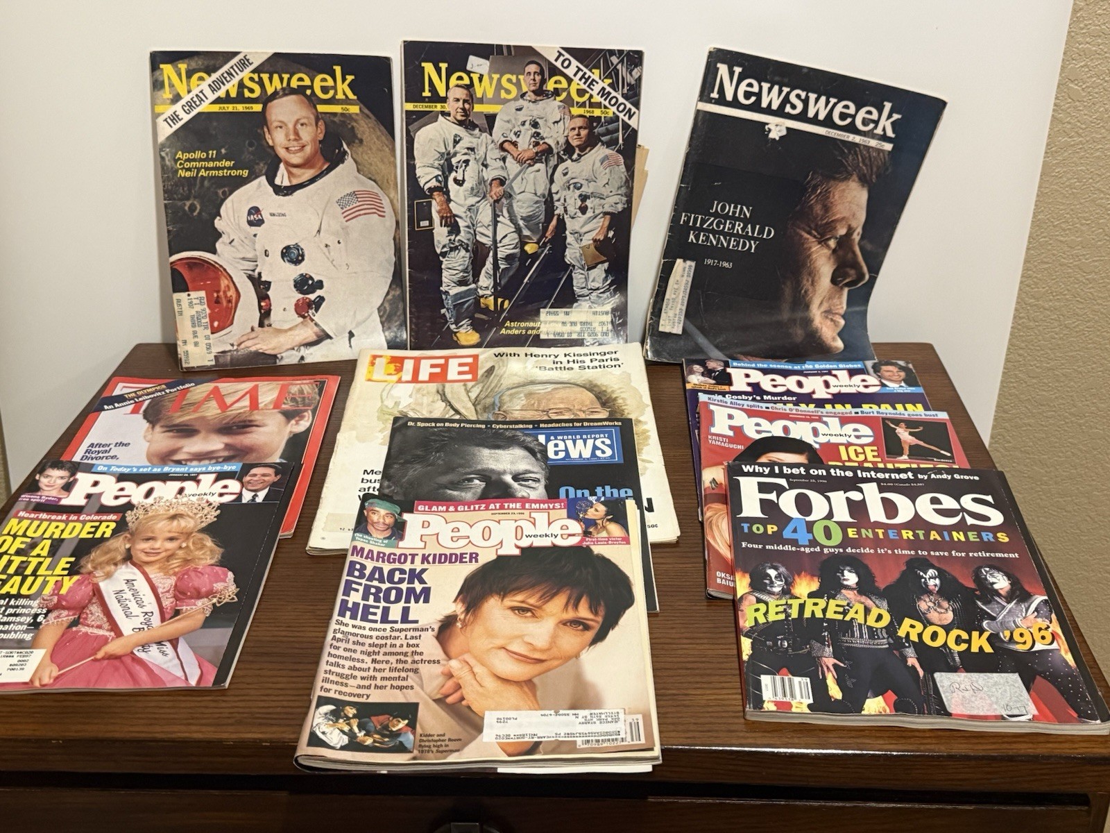 Vintage Magazine Collection - Newsweek, LIFE, People, Forbes, Time Lot Of 11 Vintage Magazine Collection - Newsweek, LIFE, People, Forbes, Time Lot Of 11