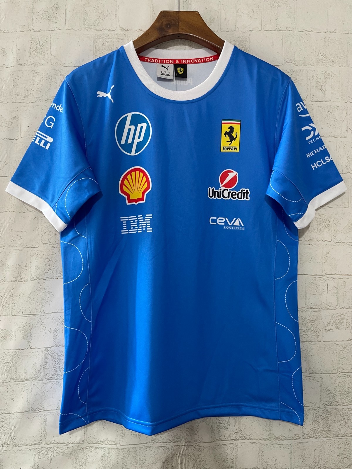 Puma Scuderia Ferrari Team Jersey - Blue -