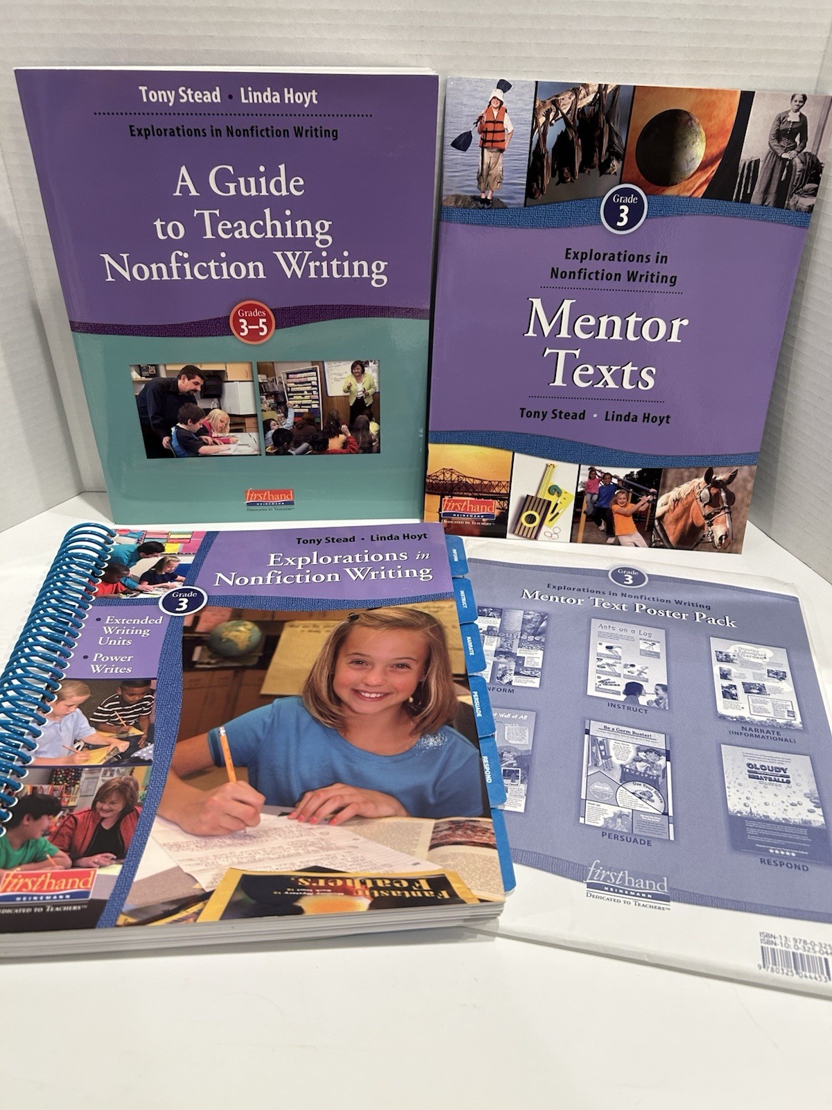 Explorations in Nonfiction Writing Grade 3 Tony Stead & Linda Hoyt Guide, Poster