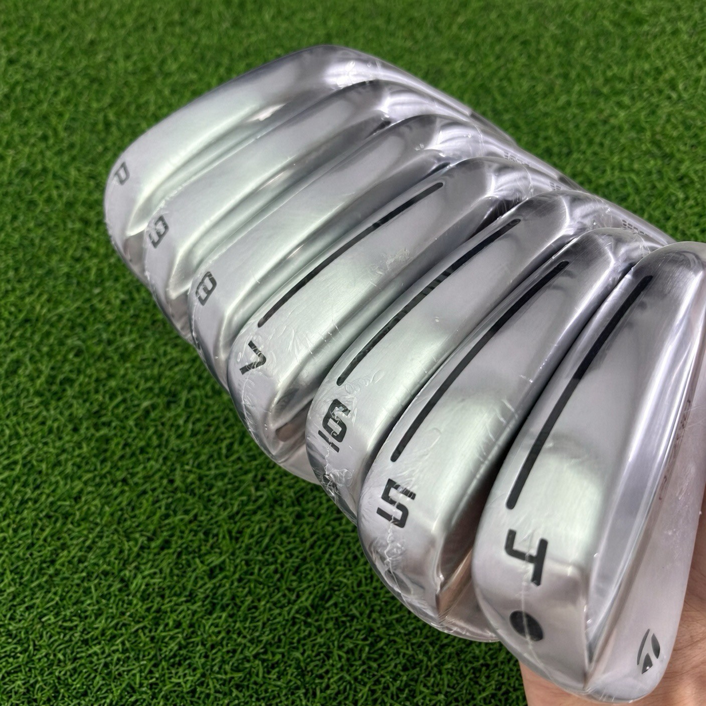 Tm P790 7pc Iron Set 4-9 Right-Handed Steel Shafts KBS Tour Silver