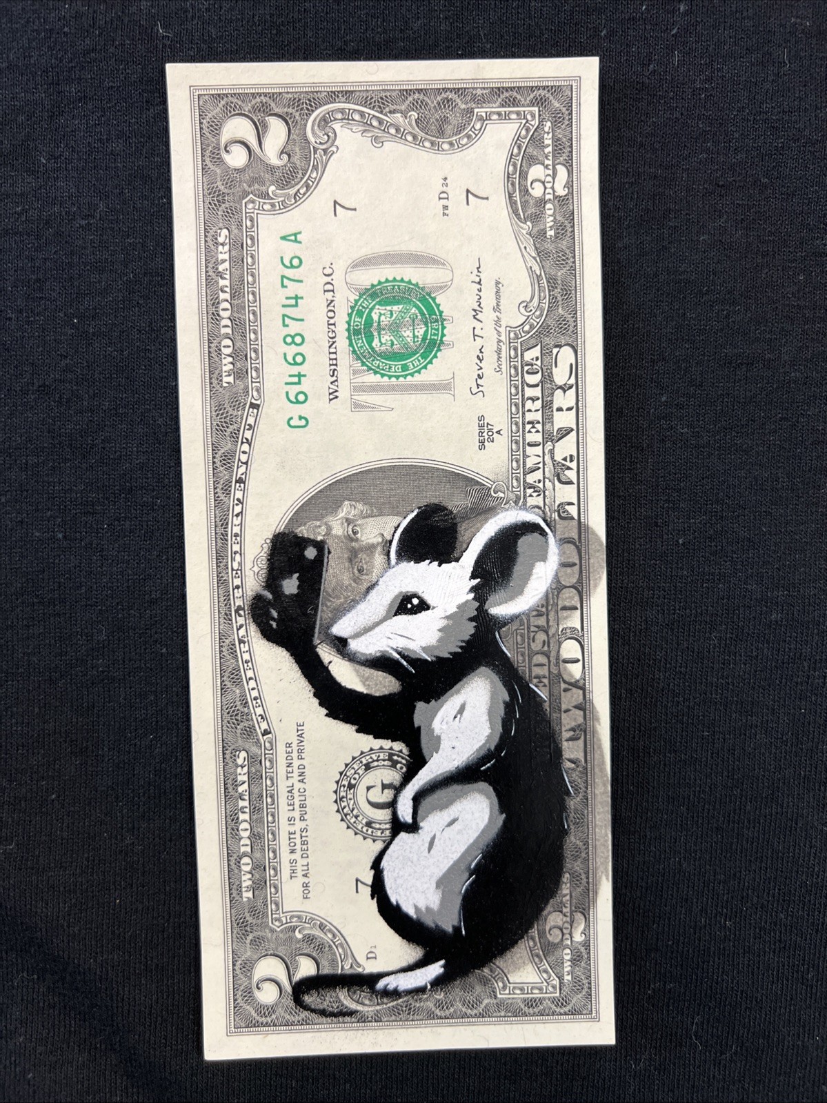 Mouse The Real Trap Graffiti 2 Dollar Bill painting Graffiti Art Street Art Mouse The Real Trap Graffiti 2 Dollar Bill painting Graffiti Art Street Art