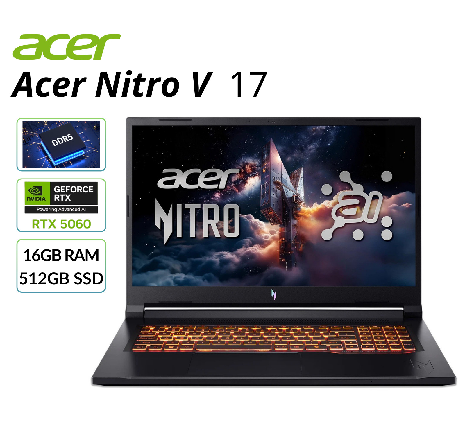 Acer Nitro V 17.3