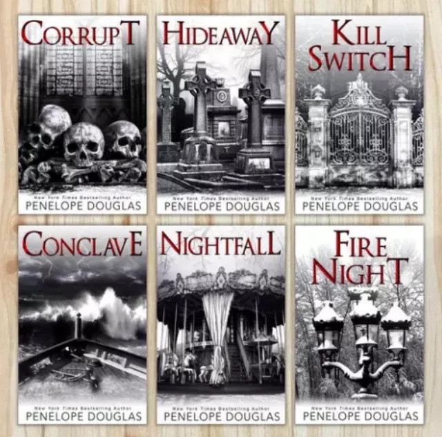 Devil's Night Series: 6 Book Collection By Penelope Douglas Paperback Fast Ship.