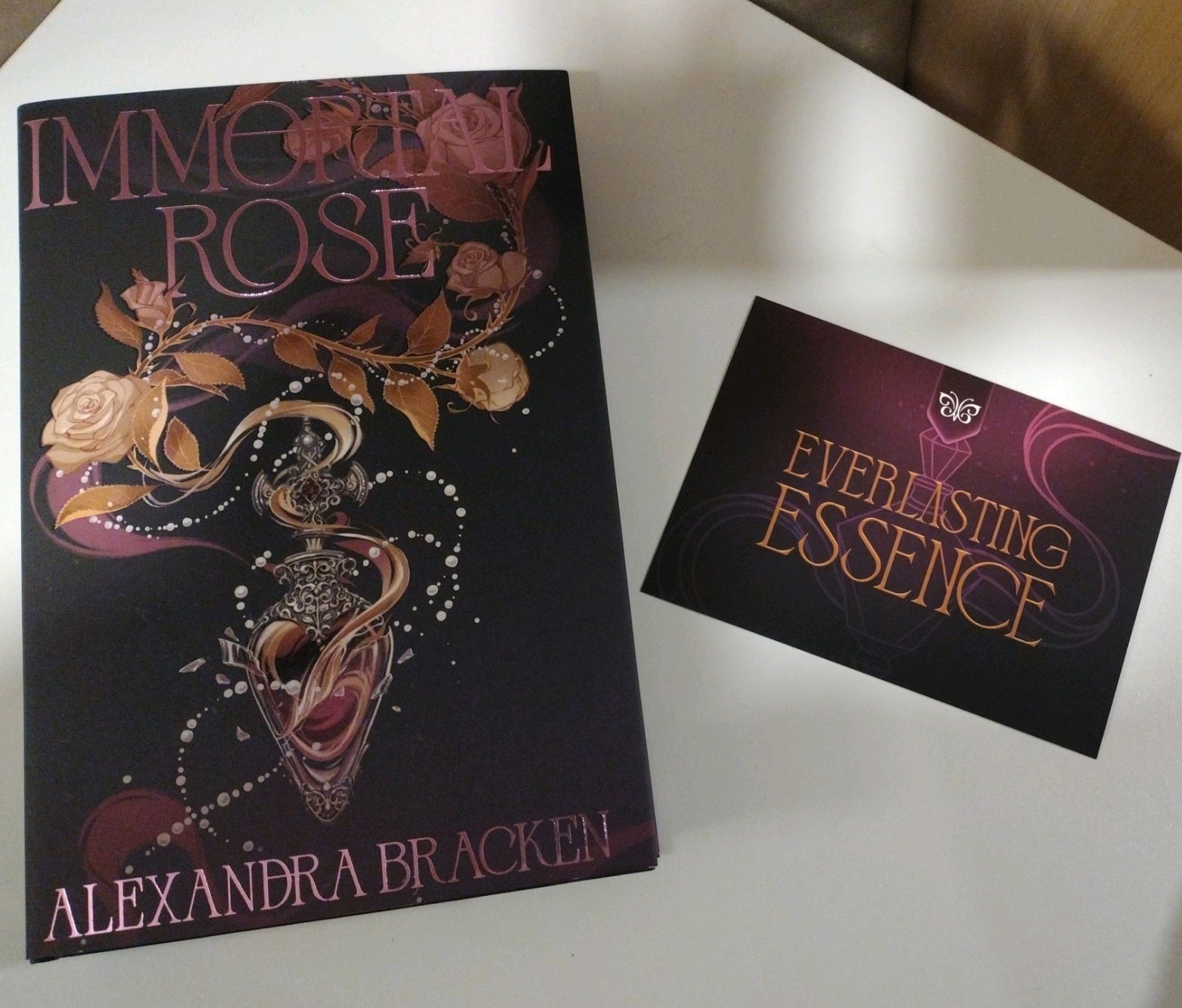 Immortal Rose by Alexandra Bracken Fairyloot Exclusive Hardcover Edition - NEW