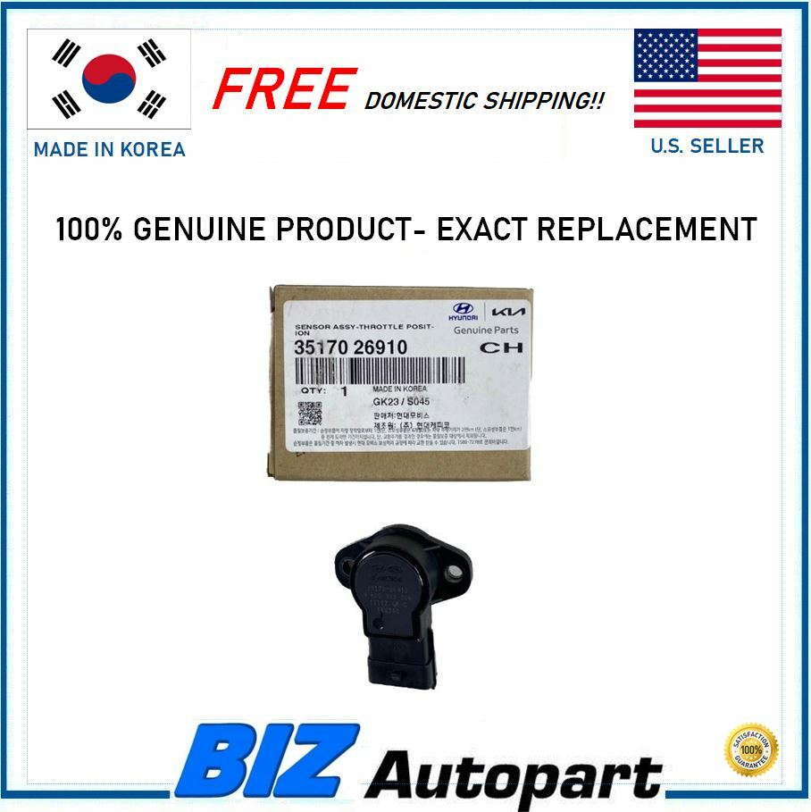 Genuine Throttle Position Sensor for 2007-2012 ELANTRA 2010-11 Soul 35170-26910