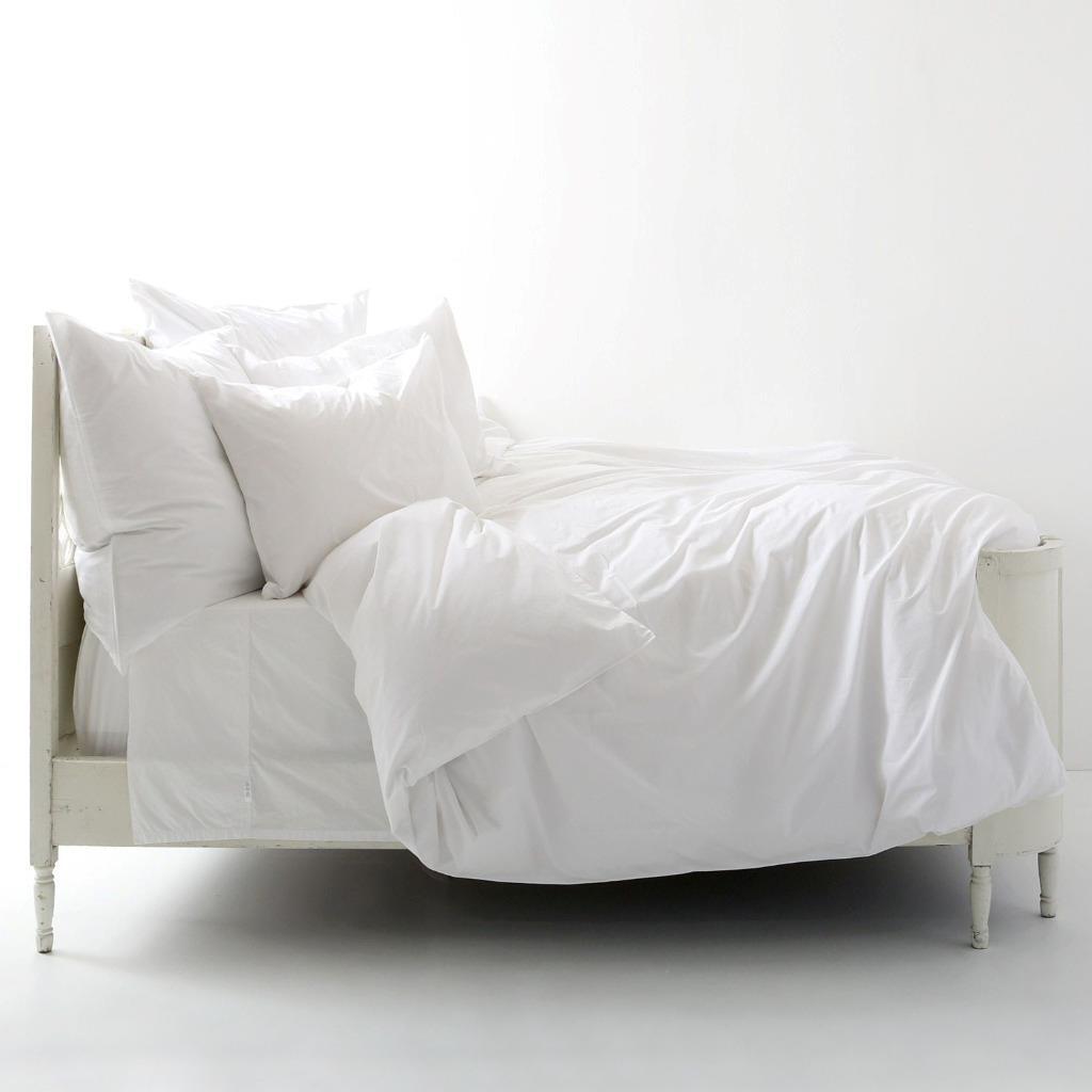 RACHEL ASHWELL COUTURE Liliput White Flange KING DUVET Shabby Chic