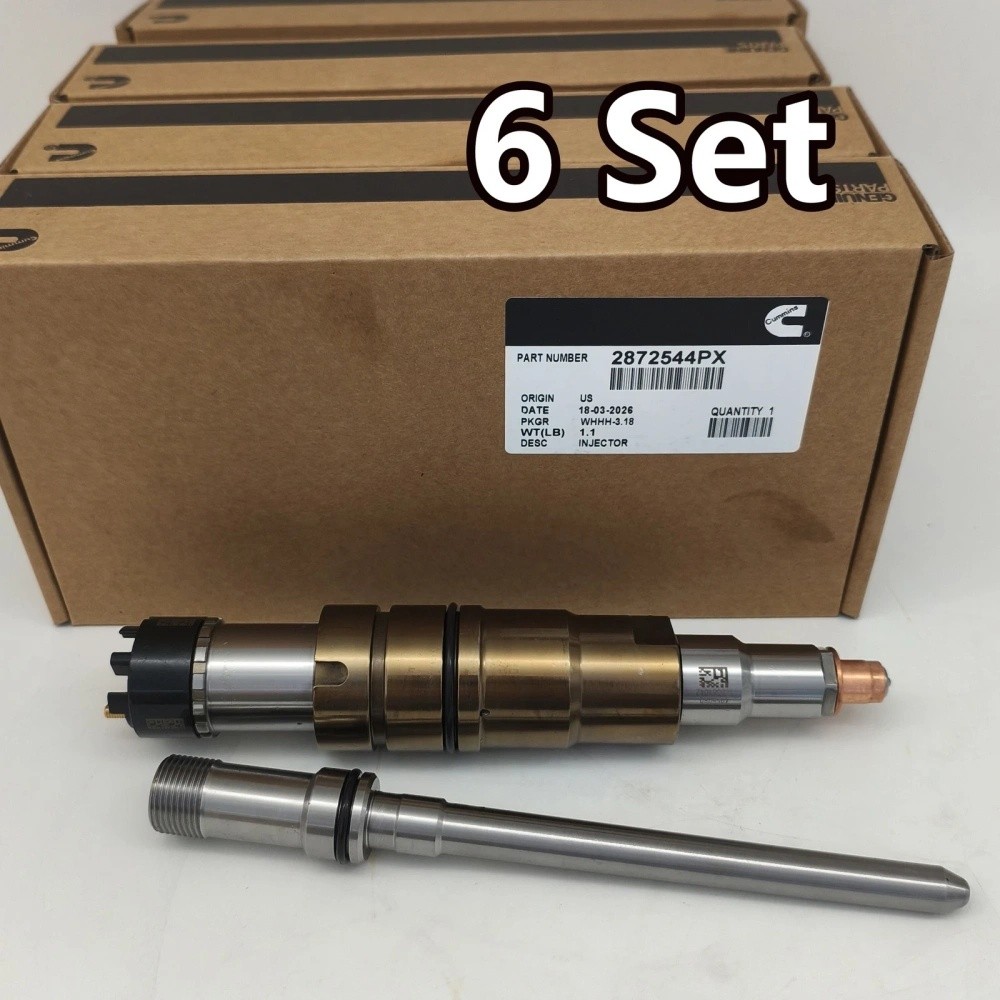 6X Diesel Fuel Injector 2872544PX 2872544 for Cummins ISX XPI ISX12 QSX12 EPA10 6X Diesel Fuel Injector 2872544PX 2872544 for Cummins ISX XPI ISX12 QSX12 EPA10