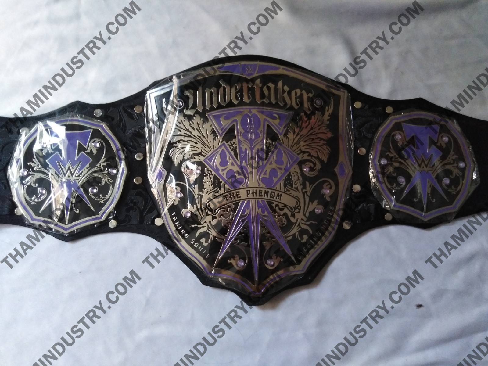 WWE THE UNDERTAKER World Heavyweight Wrestling Championship Belt 4mm