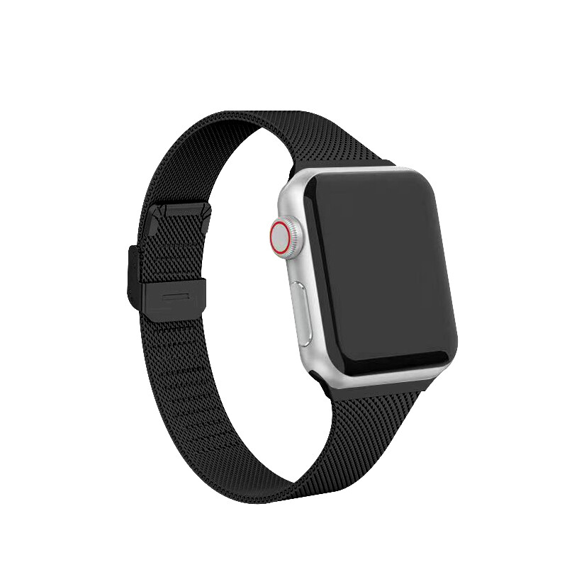 Magnetic Milanese Band for Apple Watch Ultra 2/9/8/7/6/5/4/SE – Stainless Steel