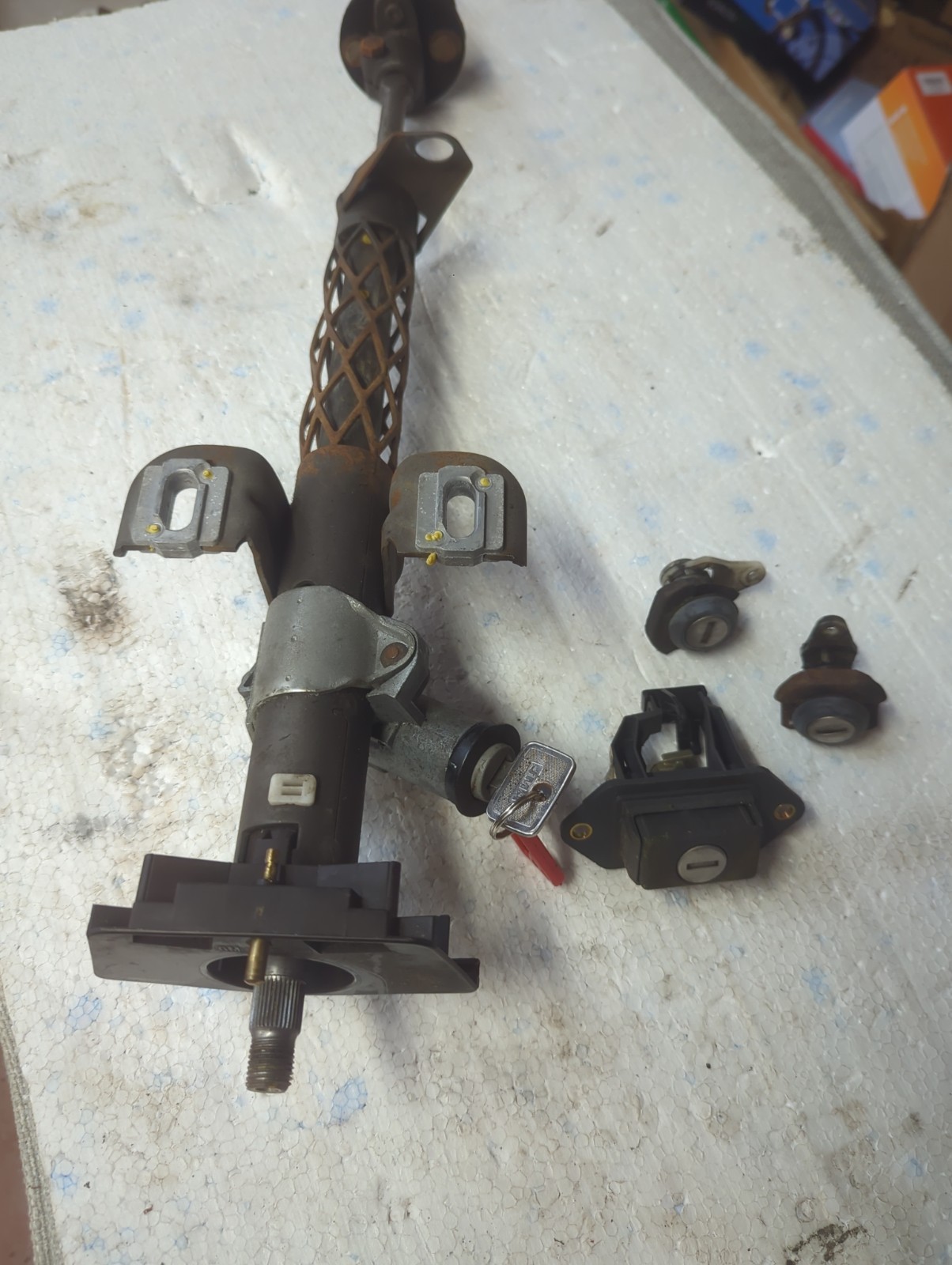 Vauxhall Nova Lock Set Steering Column