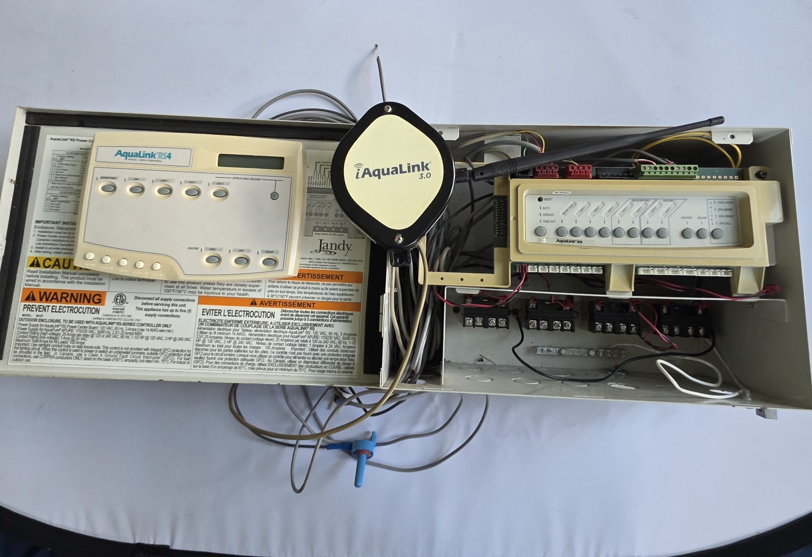 Jandy AquaLink RS4 Pool & Spa Control System Kit w/ iAquaLink 3.0, Keypad, Relay