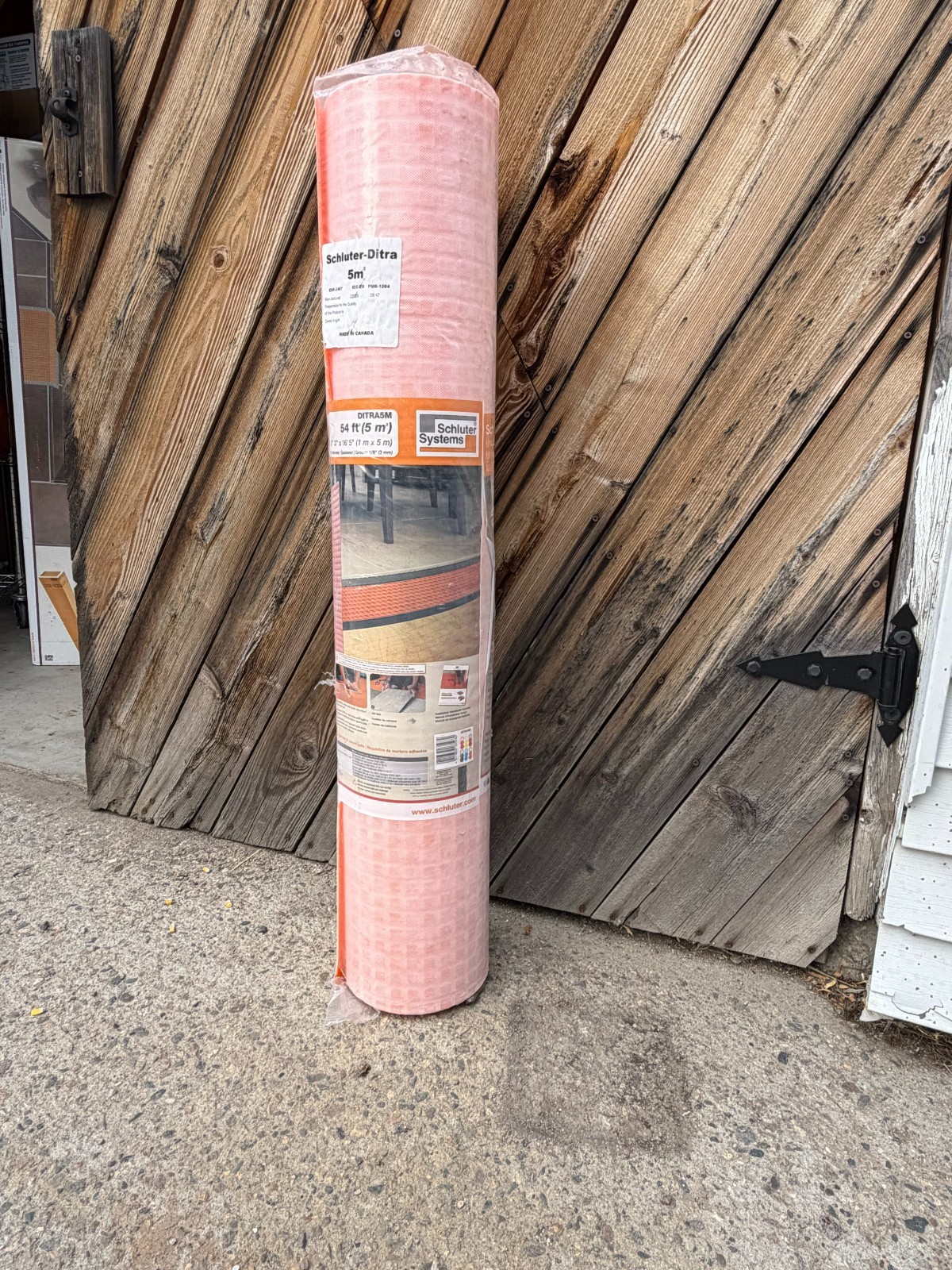 Schluter Ditra Uncoupling And Waterproofing Membrane Ceramic - DITRA5M Ditra54