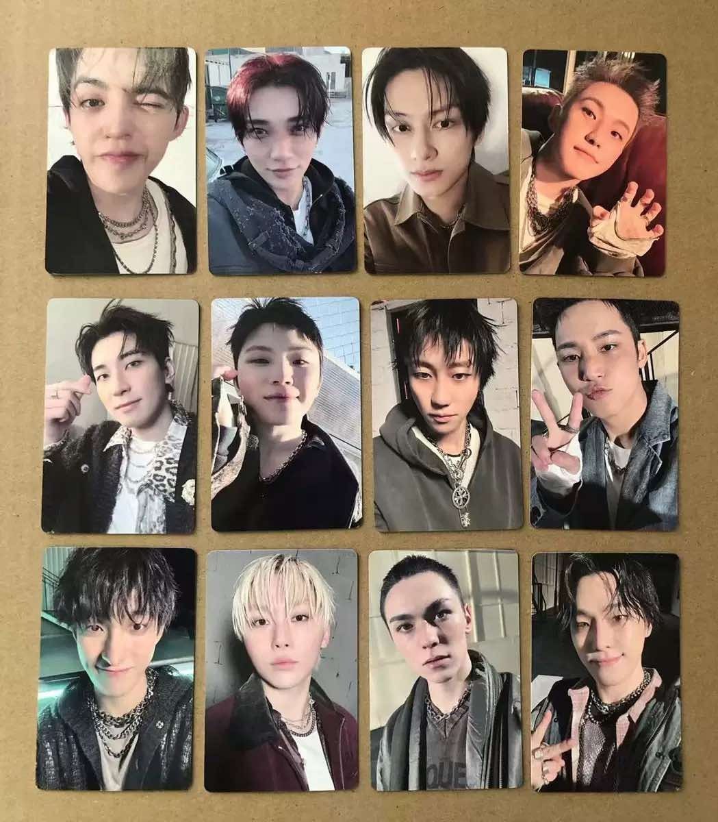 [FULL SET] SEVENTEEN OFFICIAL HAPPY BURSTDAY ALBUM YZY POB PHOTOCARD 12pcs SET