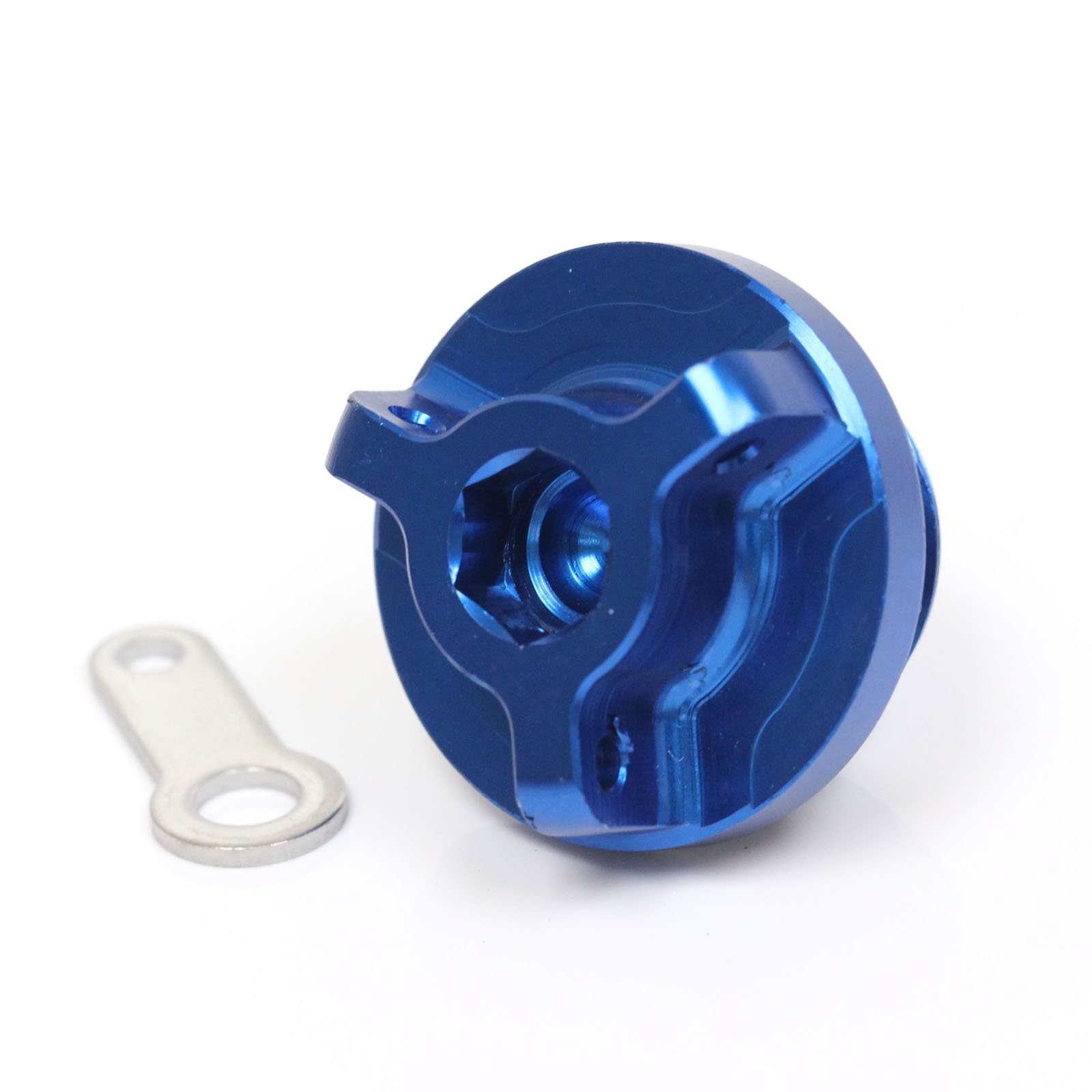 Blue CNC Oil Filler Cap Replacement For Ducati GT 1000 / Sport 06-10 09 08 07