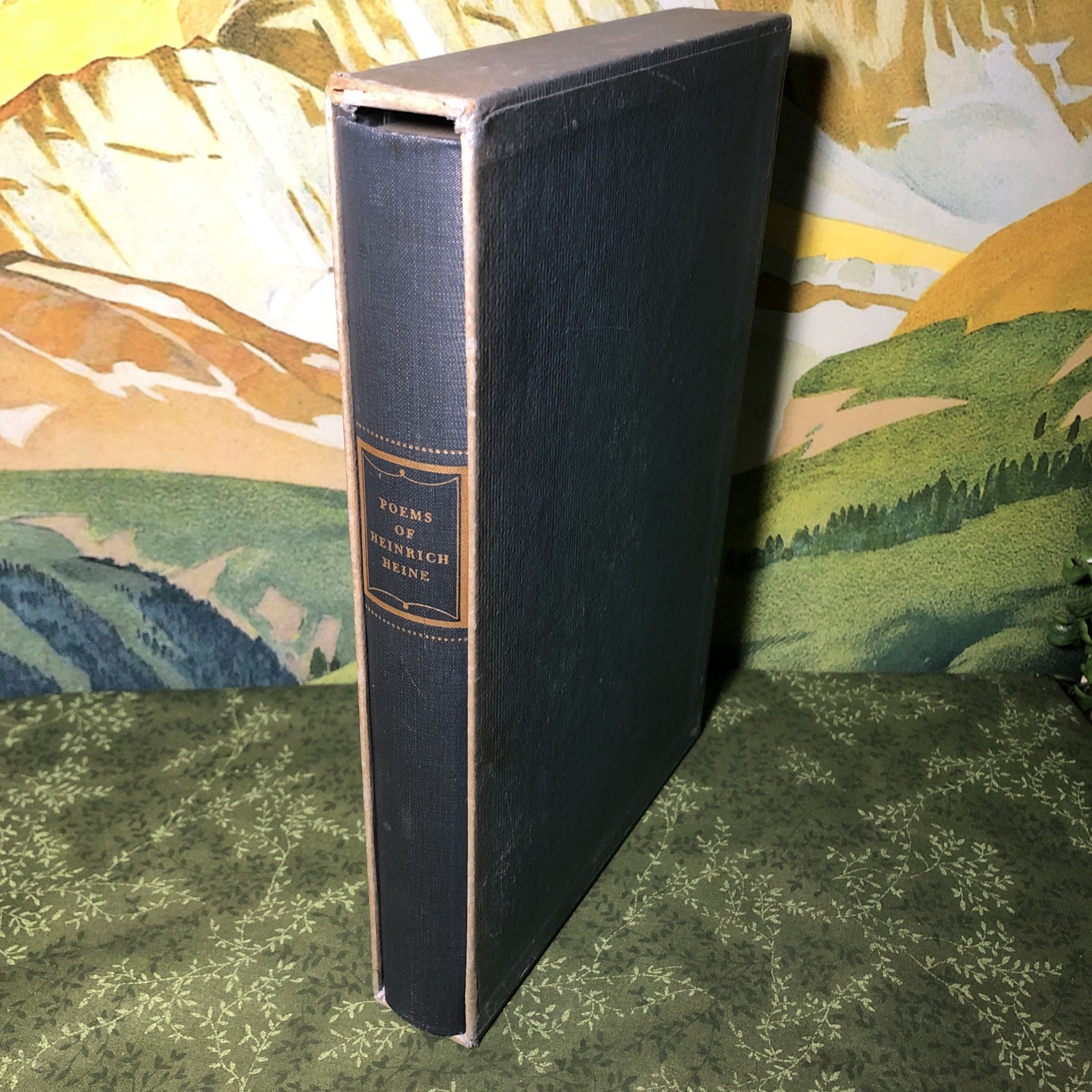 Poems Of Heinrich Heine 1957 Heritage Press Edition Illustrated w/ Slipcase VG Poems Of Heinrich Heine 1957 Heritage Press Edition Illustrated w/ Slipcase VG
