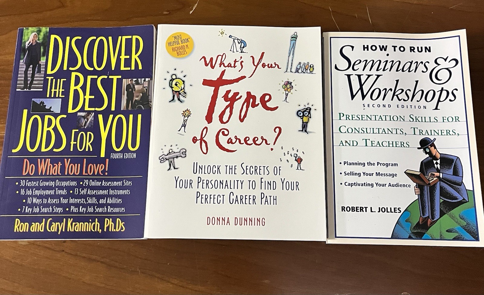 Career Job Search & Presentation Skills Books Lot of 3 NEW Unused