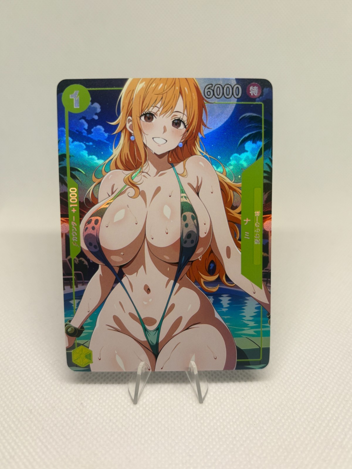 One Piece Doujin Card Goddess Story Waifu ACG Custom DIY