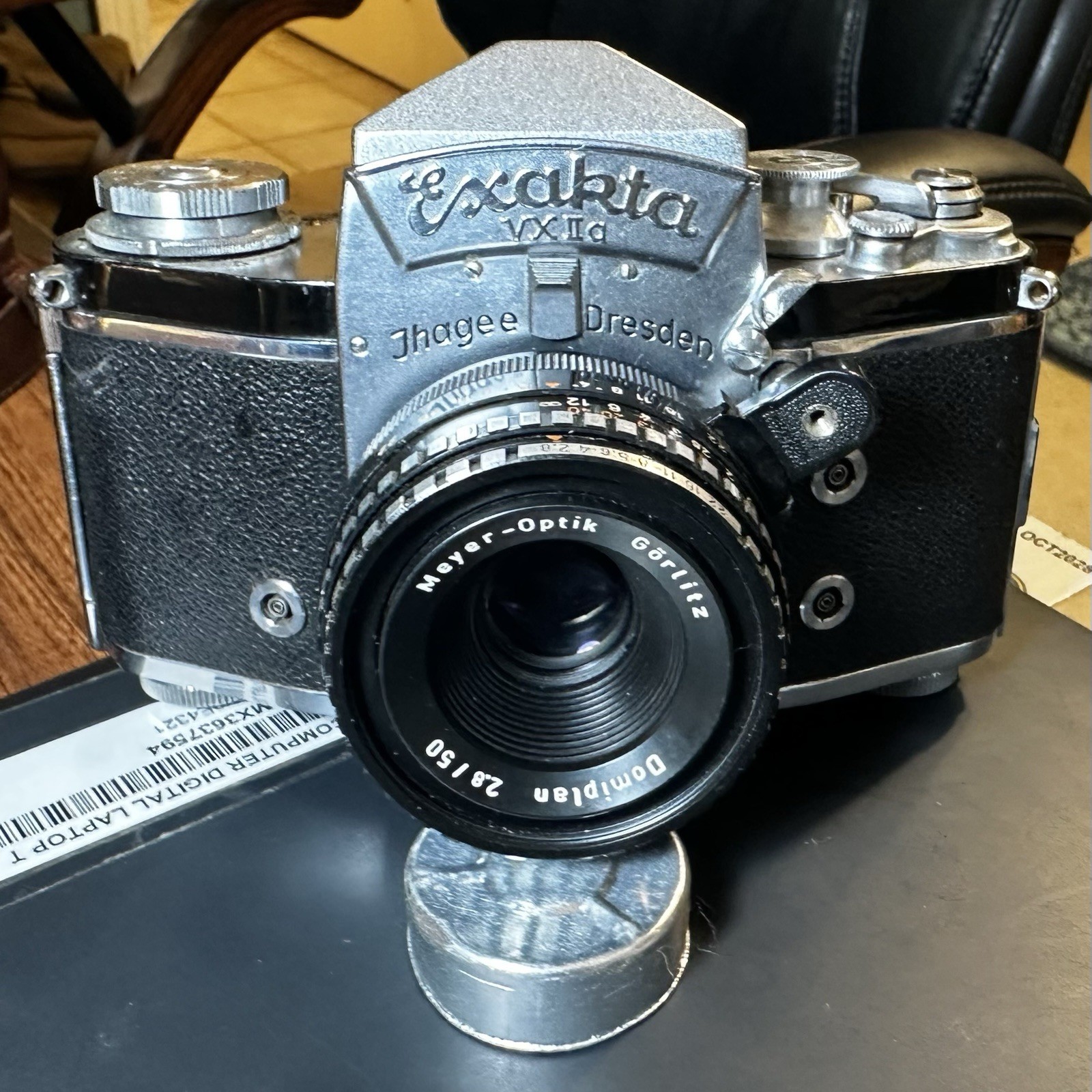 Beautiful Ihagee EXAKTA VX IIa With Meyer Domiplan 50mm F/2.8 Lens, Film Tested