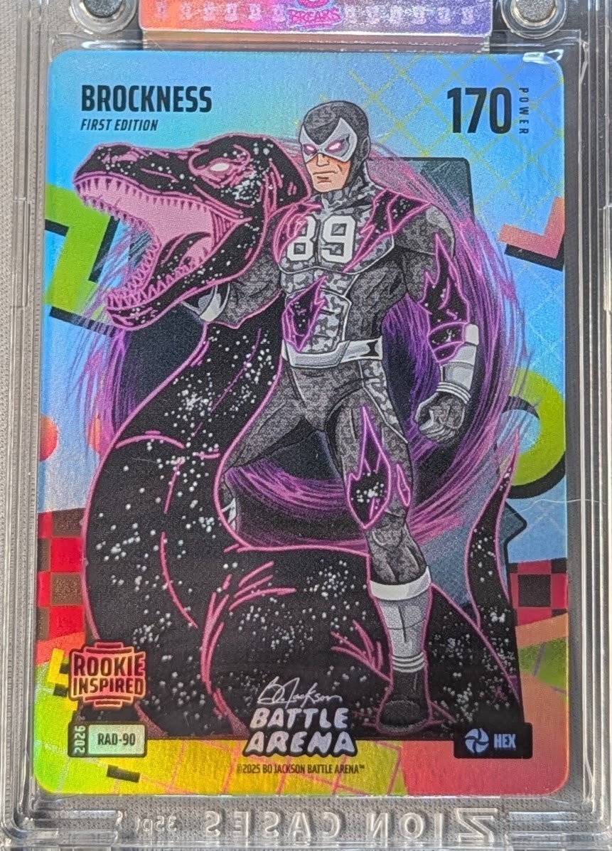 2026 Bo Jackson Battle Arena BrockNess Brock Bowers 80s Rad Hex SSP