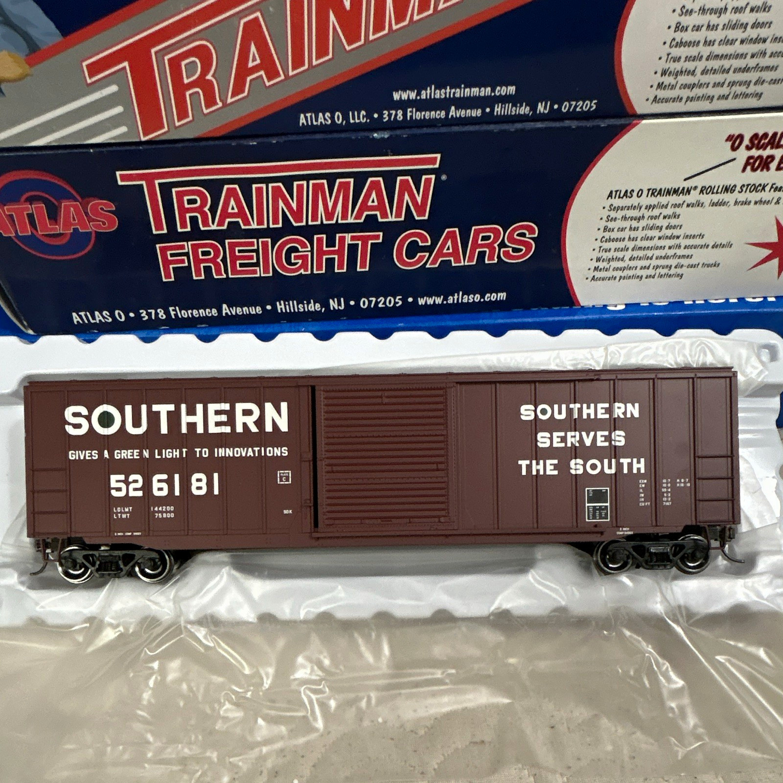 Atlas Trainman 2-rail O Scale ACF 50\'6\