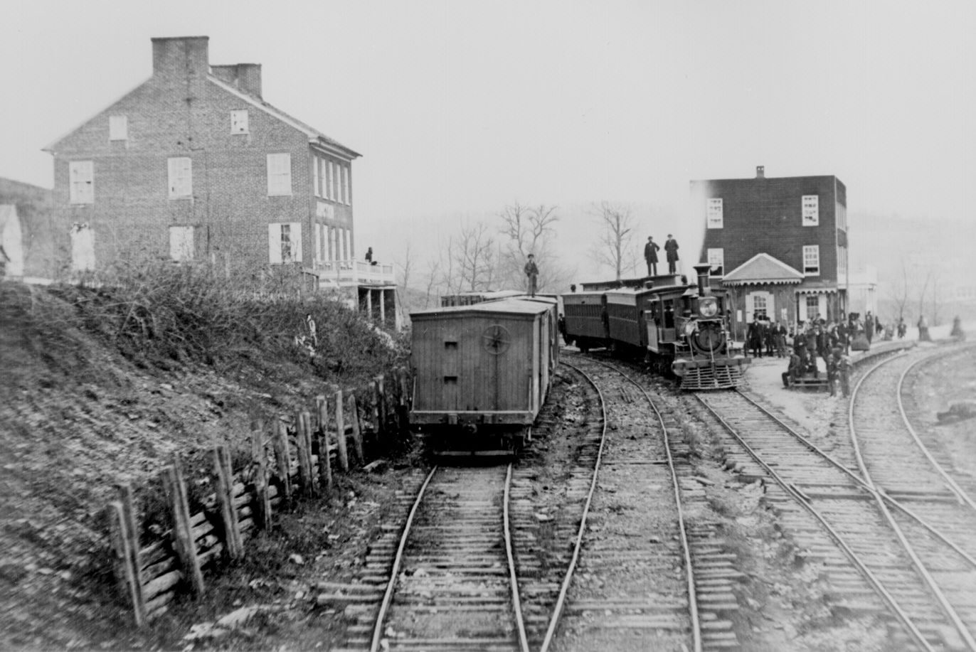 1863 Abraham Lincoln Train PHOTO Hanover Junction, Gettysburg Battle Civil War