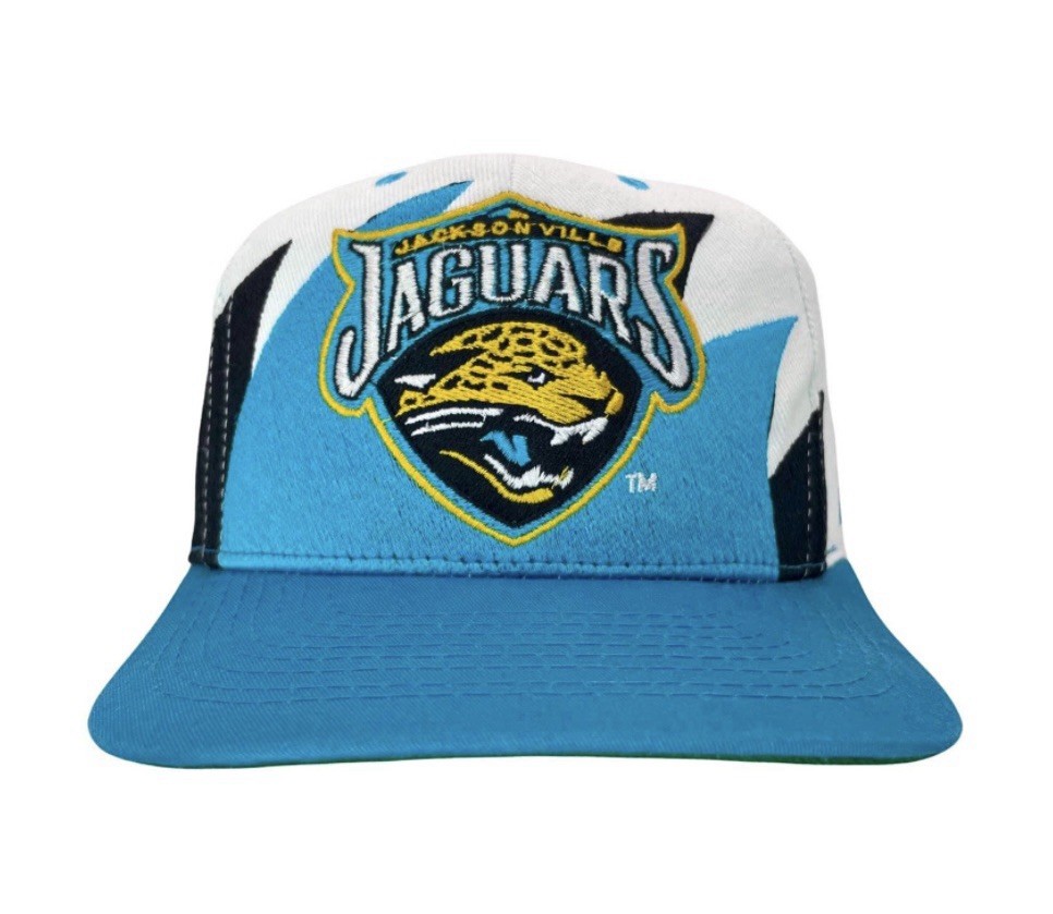 Jacksonville jaguars 1990s Alternate Logo Shark tooth SnapBack Hat Jacksonville jaguars 1990s Alternate Logo Shark tooth SnapBack Hat