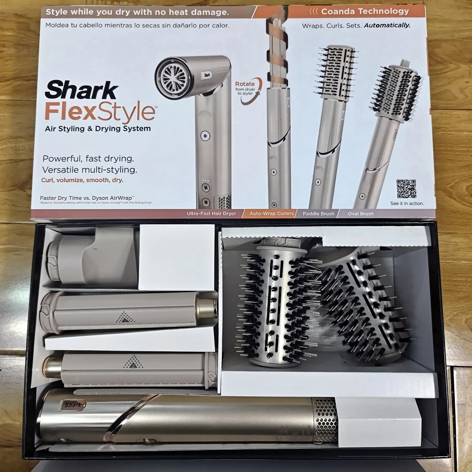 1300W Shark Flex Style Air Styling & Drying System - Stone (HD430) 120V,60HZ US