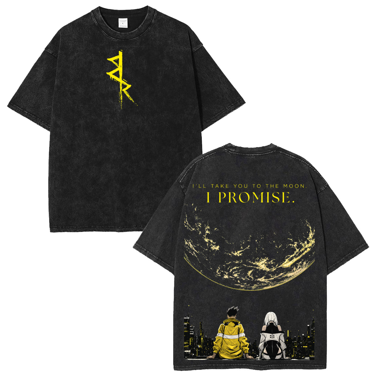 Cyberpunk Edgerunners David Martinez Lucy Vintage Graphic T-Shirt