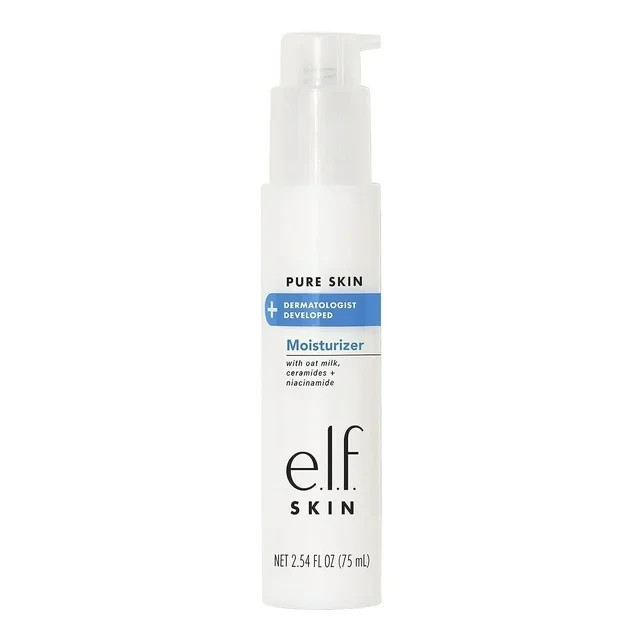 e.l.f. Pure Skin Moisturizer with Oat Milk Ceramides + Niacinamide - 2.54 oz e.l.f. Pure Skin Moisturizer with Oat Milk Ceramides + Niacinamide - 2.54 oz