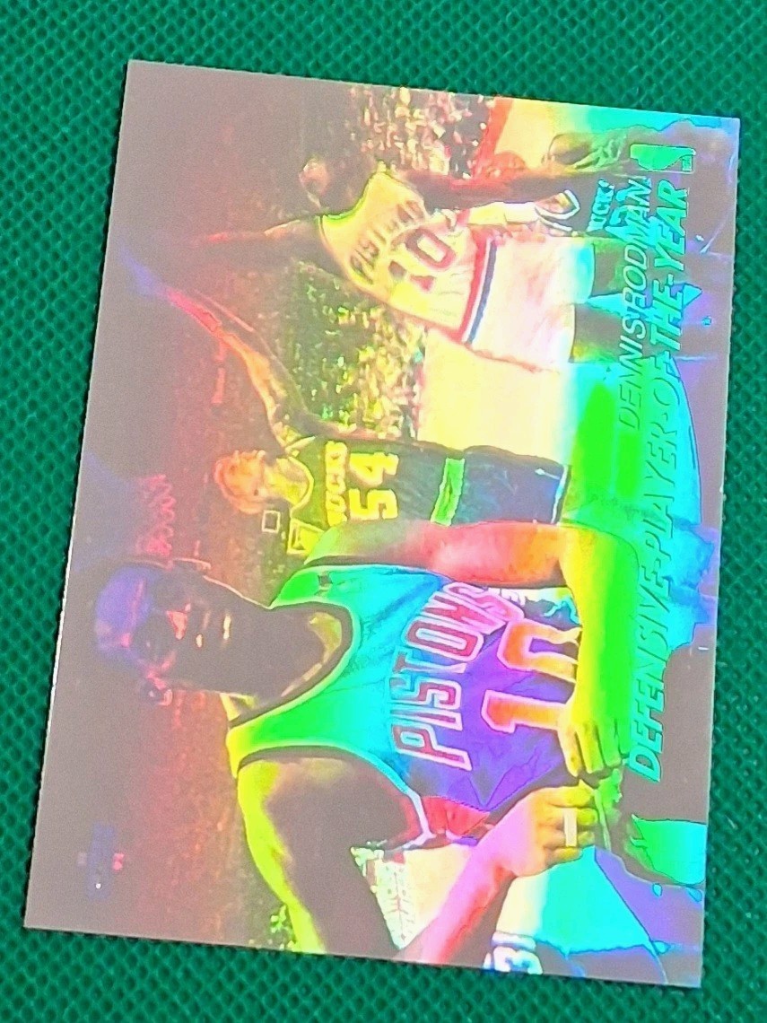 Dennis Rodman 1991-92 Upper Deck Award Winner Hologram Basketball Card 