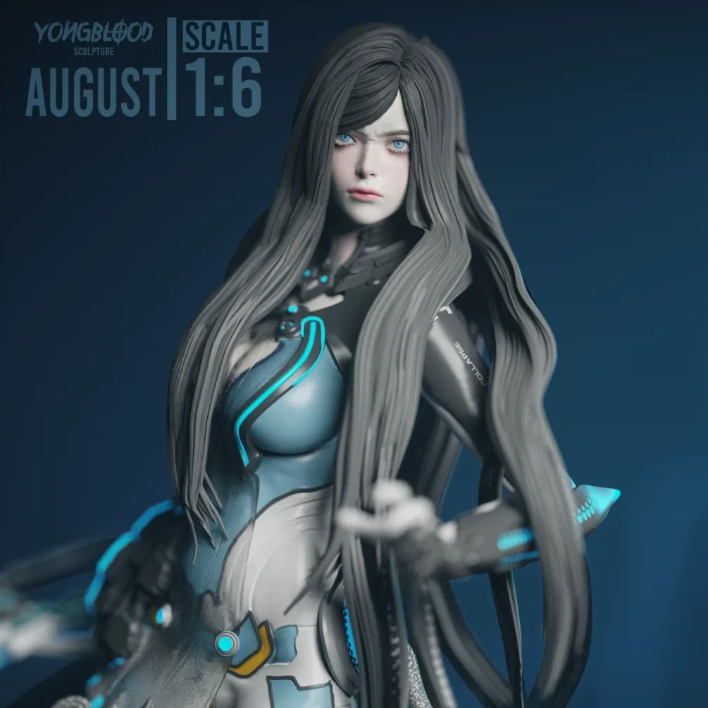 1:6 Raven Stellar Blade Fan Art UNPAINTED High Quality Garage Kit