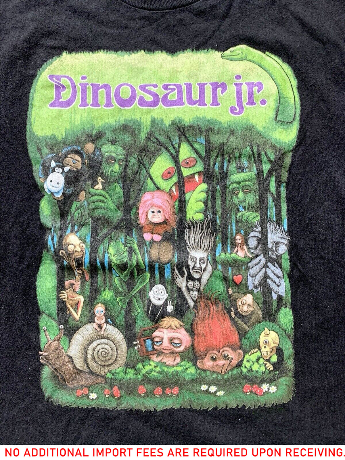 Dinosaur Jr. Graphic Rare Tour Tee Cotton Unisex Shirt S To 5XL MI326