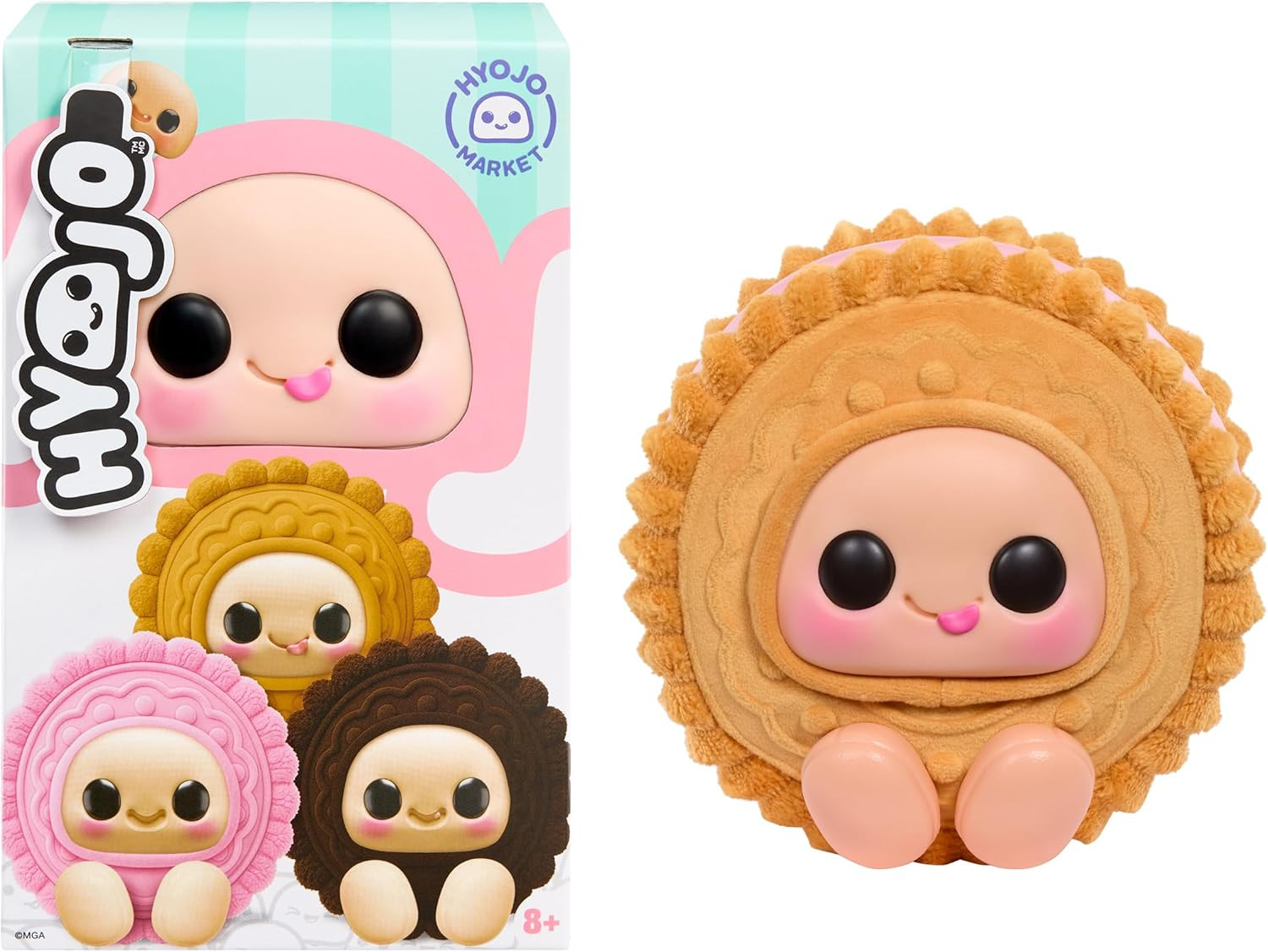 Hyojo Market Cookie Sandwich Series, Blind Box Collectible Plush, Limited Editio