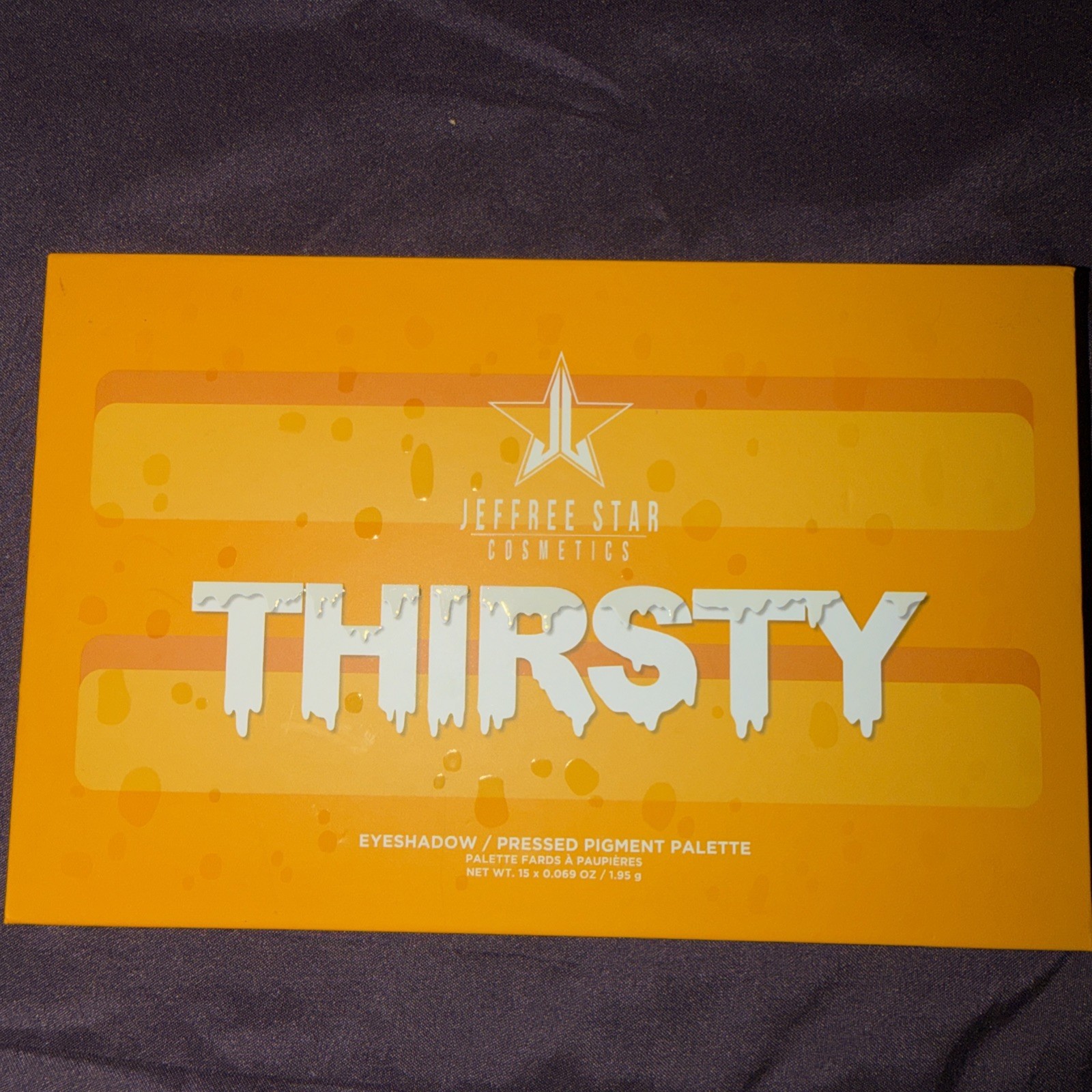 Jeffree Star Thirsty Artistry Eyeshadow Palette  W/O Box