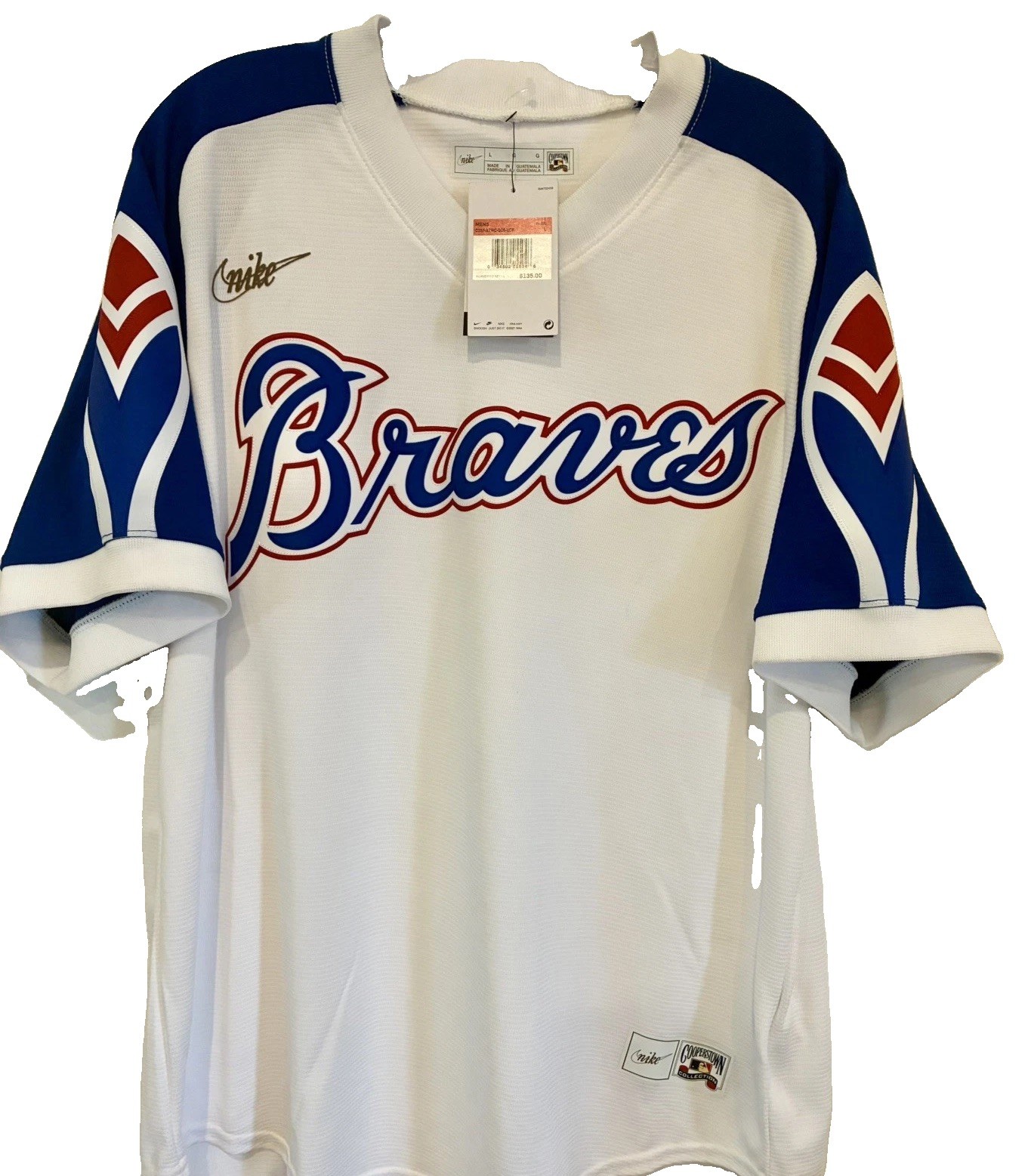 Atlanta Braves~ Phil Niekro #35 Nike Cooperstown Collection~ Jersey Size (L) NWT