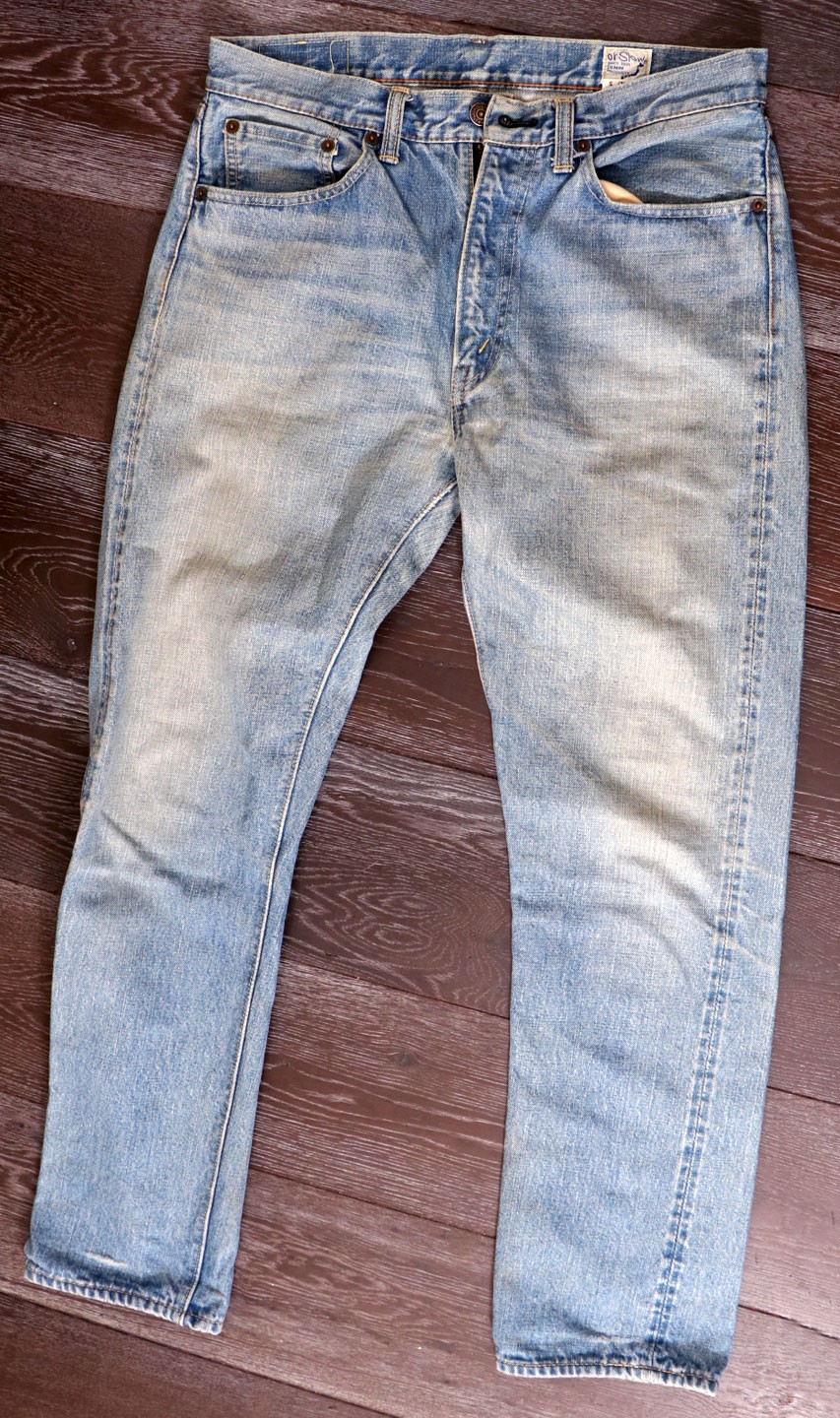 orSlow 107 Jeans Selvedge Denim Made in Japan or slow Men\'s Pants 32 X 30\