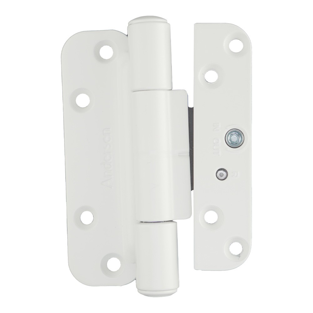Andersen Frenchwood Door Hinge White Right Handed Fits 400 Series Patio Doors