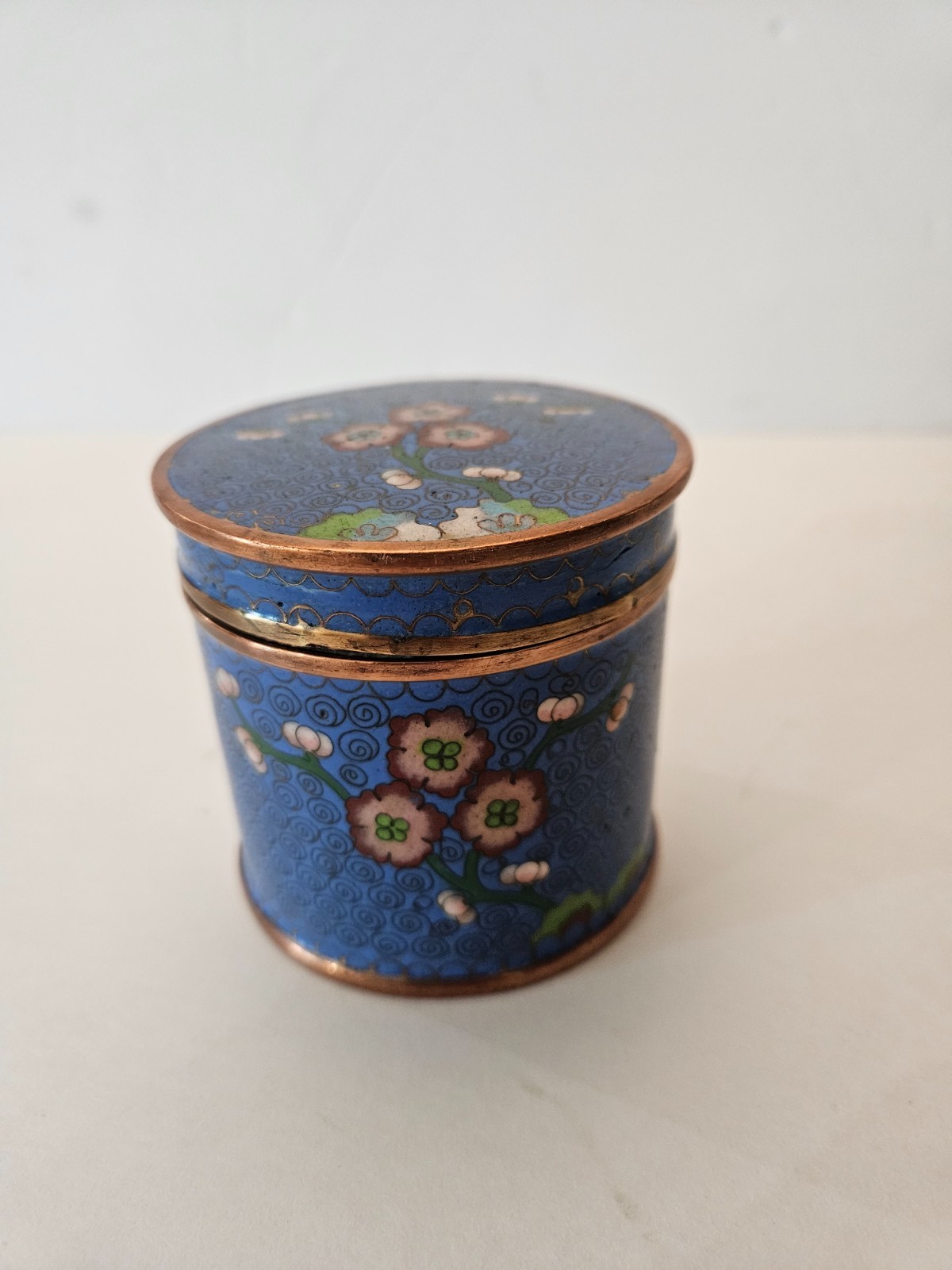 19th C. Chinese Cloisonne Enamel on Copper 3\