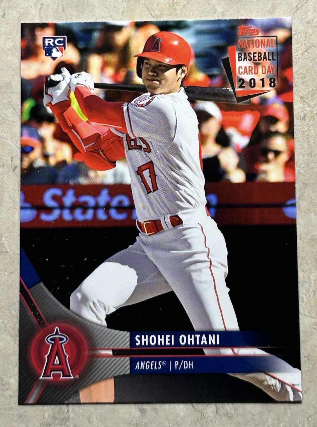 2018 Topps National Baseball Card Day - Shohei Ohtani #8 (RC) 2018 Topps National Baseball Card Day - Shohei Ohtani #8 (RC)