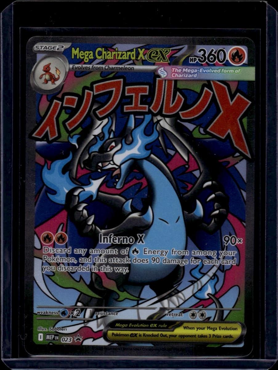 ME: Mega Evolution Promo #023 Mega Charizard X ex ME: Mega Evolution Promo #023 Mega Charizard X ex