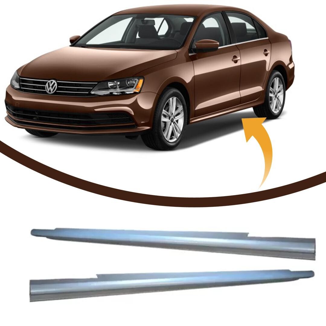 Steel Outer Rocker Panels 4 Door for 2011-2018 VW Jetta New Pair Steel Outer Rocker Panels 4 Door for 2011-2018 VW Jetta New Pair