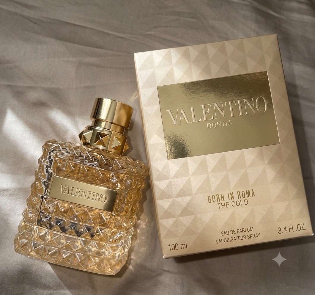 Valentino Donna Born In Roma The Gold Eau de Parfum 3.4 fl oz 100ml New Sealed