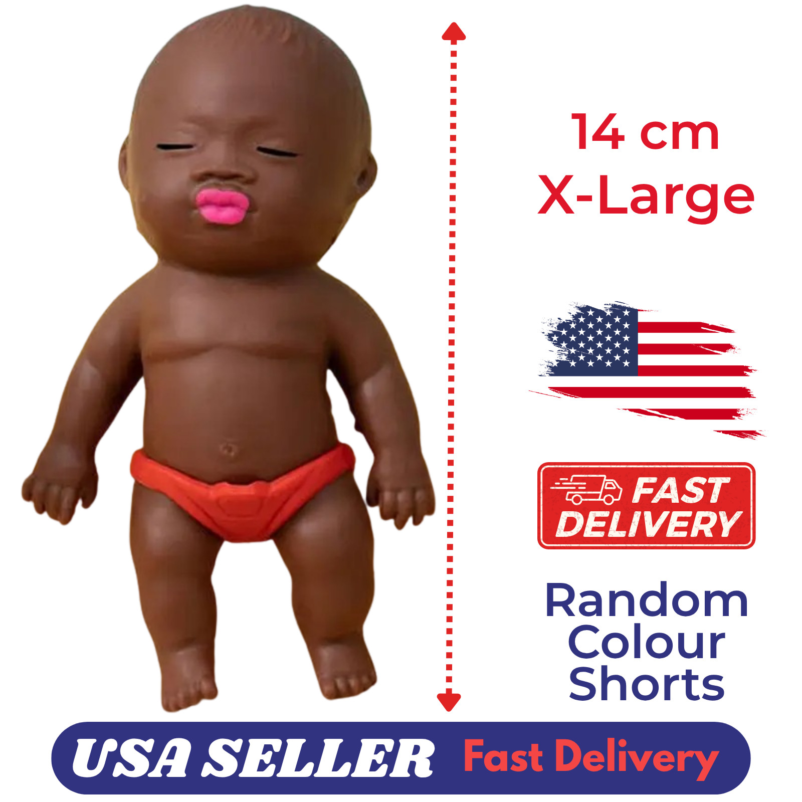 14cm Natasha Stress Relief Squishy Toy | Slow Rebound Funny | Doll stress relief